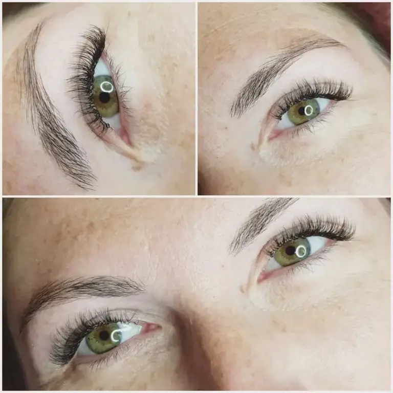 extensions de cils volume moyen madame m esthéticienne simiane collongue