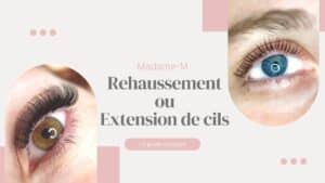 rehaussement ou extension de cils madame m esthéticienne simiane collongue